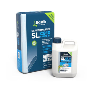 Bostik Screedmaster SL C910 Speed 30 (Bag and Bottle) Smoothing compound - DCTUK