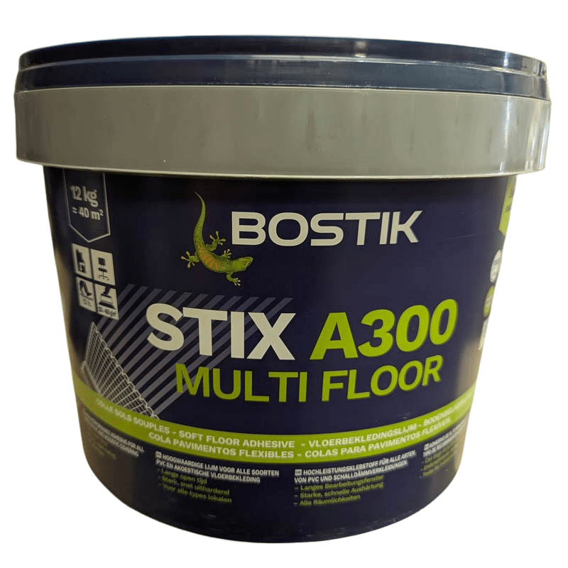 Bostik STIX A300 Multi Floor (12kg) Adhesives - DCTUK