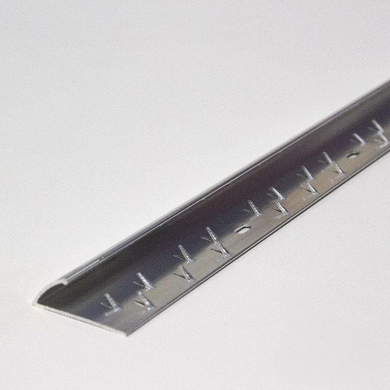 Chrome Single Carpet Edging Strip Transition & Edging - DCTUK