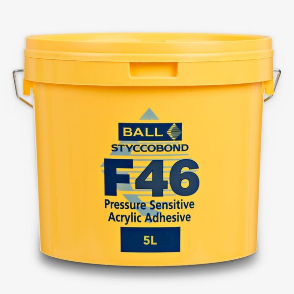 F. Ball Styccobond F46 P.S. Adhesive 5L Adhesives - DCTUK