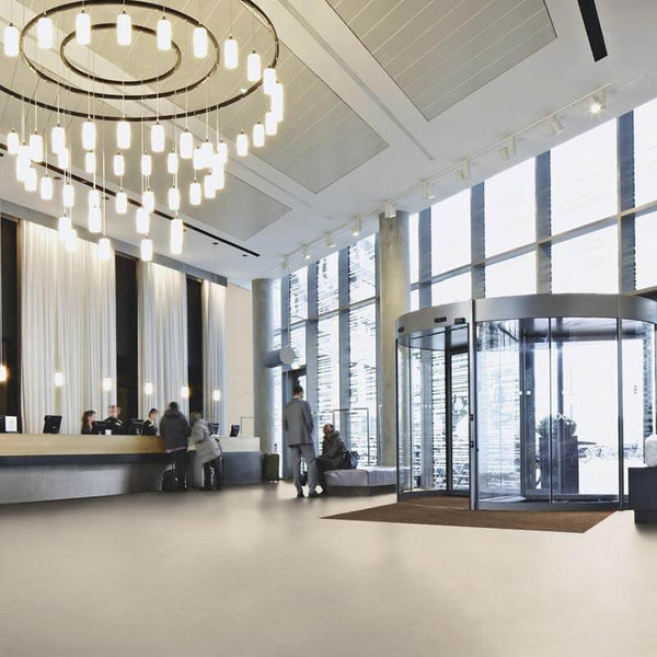 Commercial linoleum flooring from Forbo, Tarkett and Gerflor