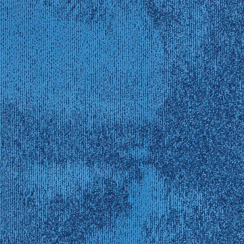 Nouveau Composition Ocean Blue Carpet Tiles - DCTUK