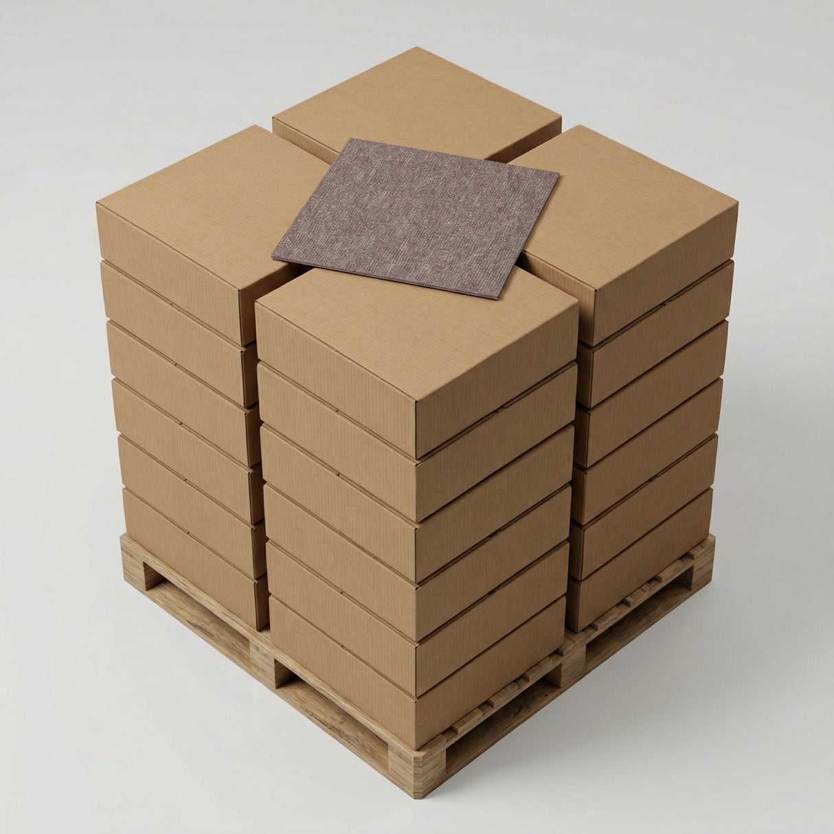 Clearance: Nouveau Connections Brown carpet tiles (17 boxes - 85m2)