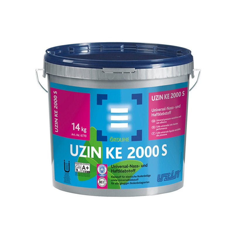 Uzin KE 2000S Pressure Sensitive Adhesive (14kg) Smoothing compound - DCTUK