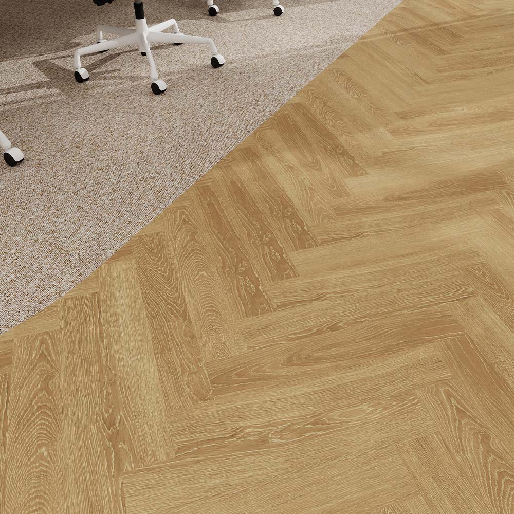 Balsan Elite Gluedown 55 - Jive Nuts Herringbone