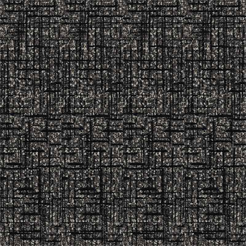 Interface WW890 Carpet Planks - Black Dobby 8113004