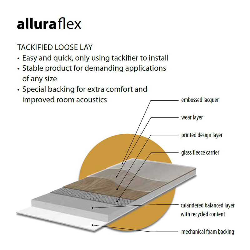 Forbo Allura Flex Charcoal Concrete