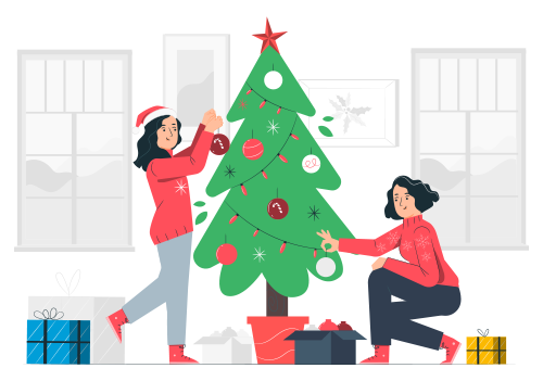 Behind the scenes: Rockin' Around the Christmas Tree