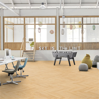 Tarkett Essence 55 Gluedown Cool Oak Classical Herringbone 260060001