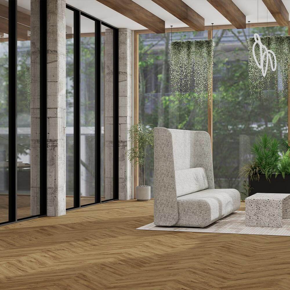 Balsan Elite Gluedown 55 - Ballet Brown Herringbone