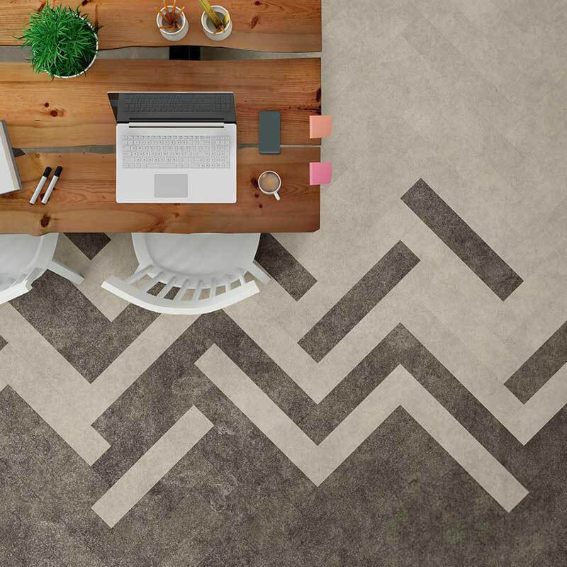 Tarkett Inspiration Rock Grey Slim Tiles 24295066