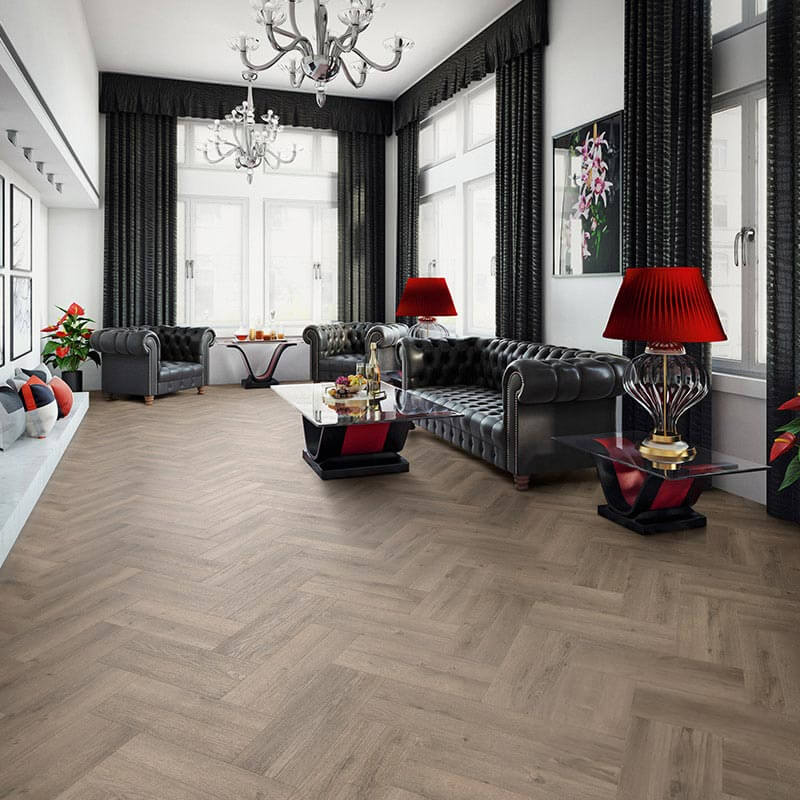 Tarkett Inspiration Rustic Oak Dark Grey Mini Planks 24295122