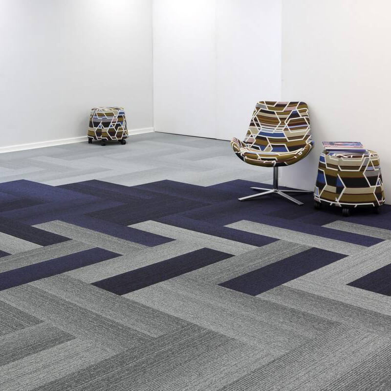 Burmatex Grade Carpet Planks Indigo DCTUK