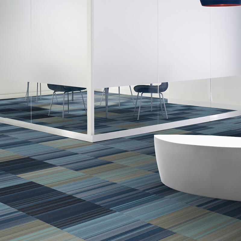 Milliken Fixation Brights Gradient Carpet Tiles DCTUK