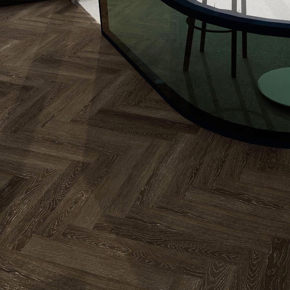 Balsan Elite Gluedown 55 - Jive Auburn Herringbone