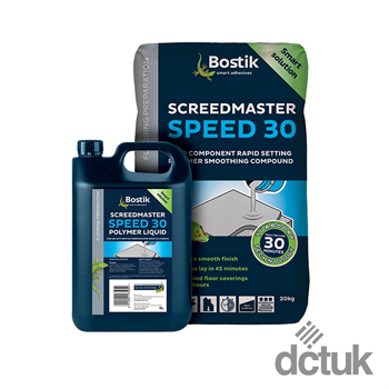Bostik Screedmaster Speed 30 (Bag and Bottle)
