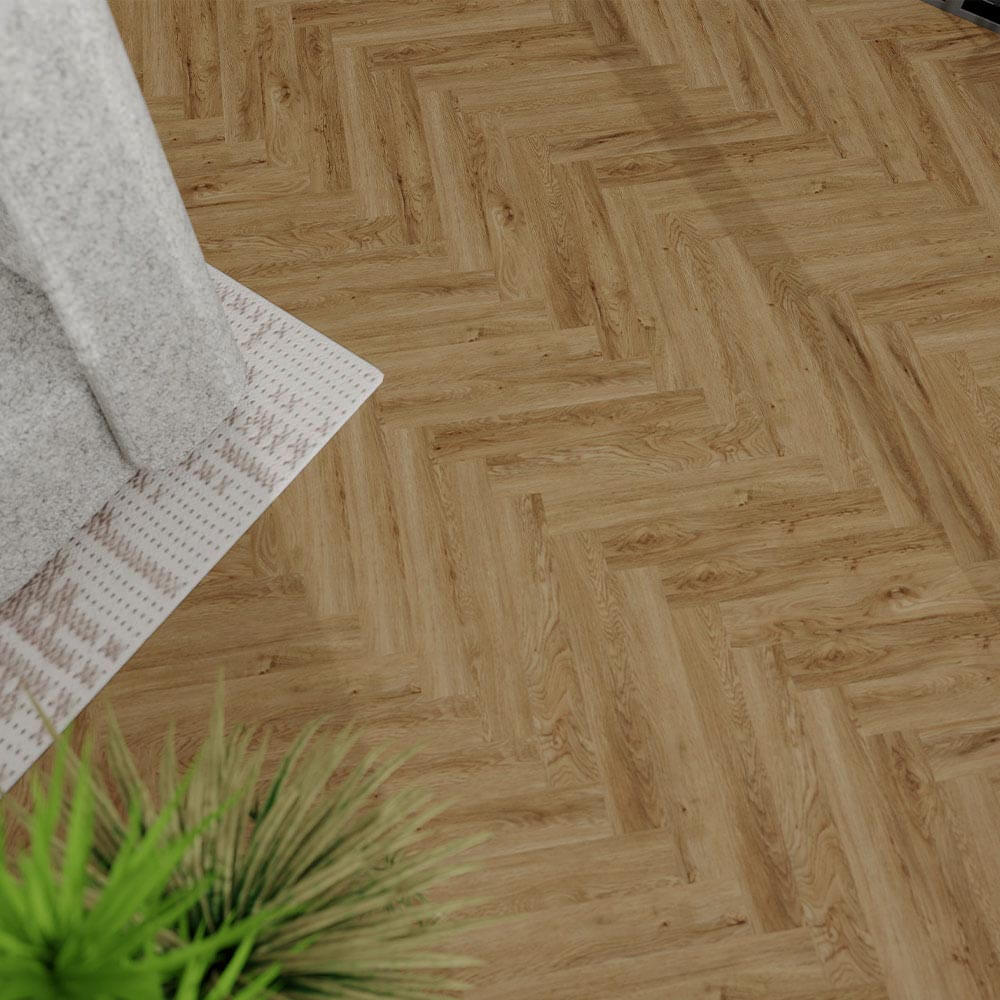 Balsan Elite Gluedown 55 - Ballet Brown Herringbone
