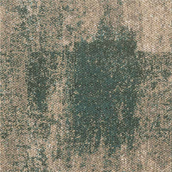 Milliken Comfortable Concrete - Retold - Urban Scene Peacock Teal