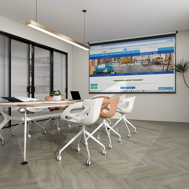 Tarkett Modular T55 Oak Elegant Warm Grey 257053005