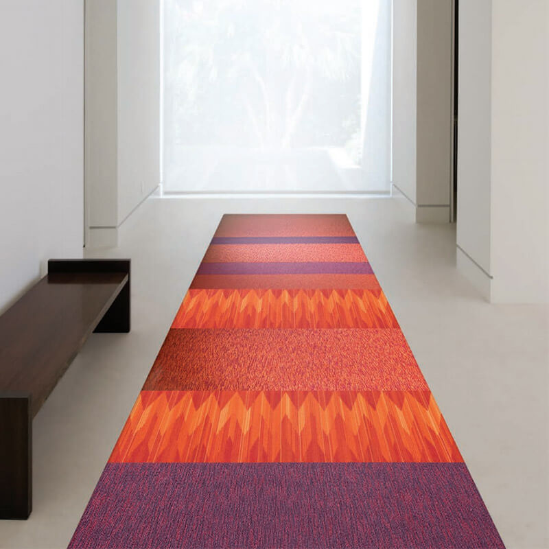 Milliken Fixation Zigzag Carpet Tiles DCTUK