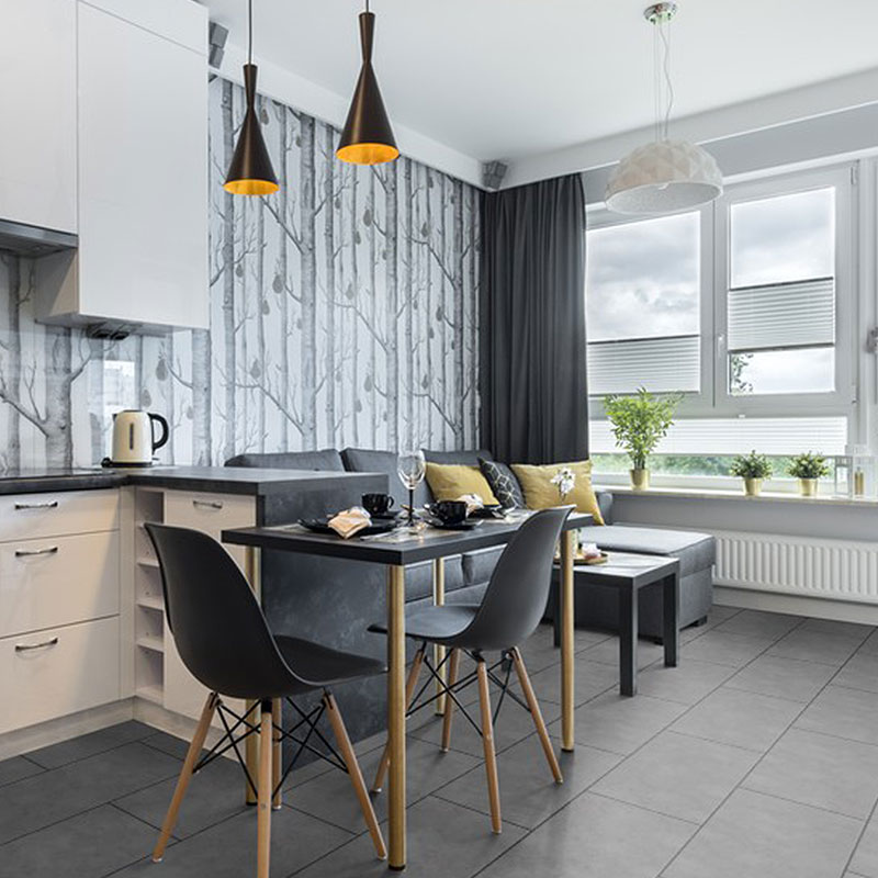 Luvanto Endure Pro Click Warm Grey Stone Tiles