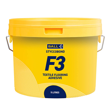 F. Ball Styccobond F3 Textile Adhesive 5Ltr