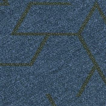 Forbo Flotex Triad Carpet Planks - Blue