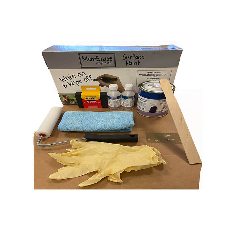 DryErase Surface Clear Paint Kit