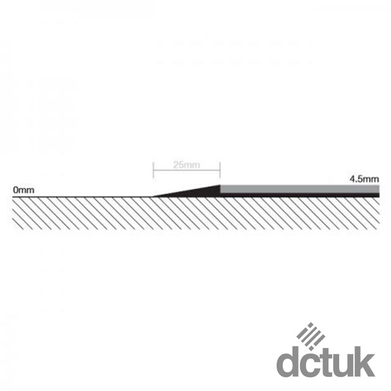 QT450/25 Flexible PVC Bevel Strip