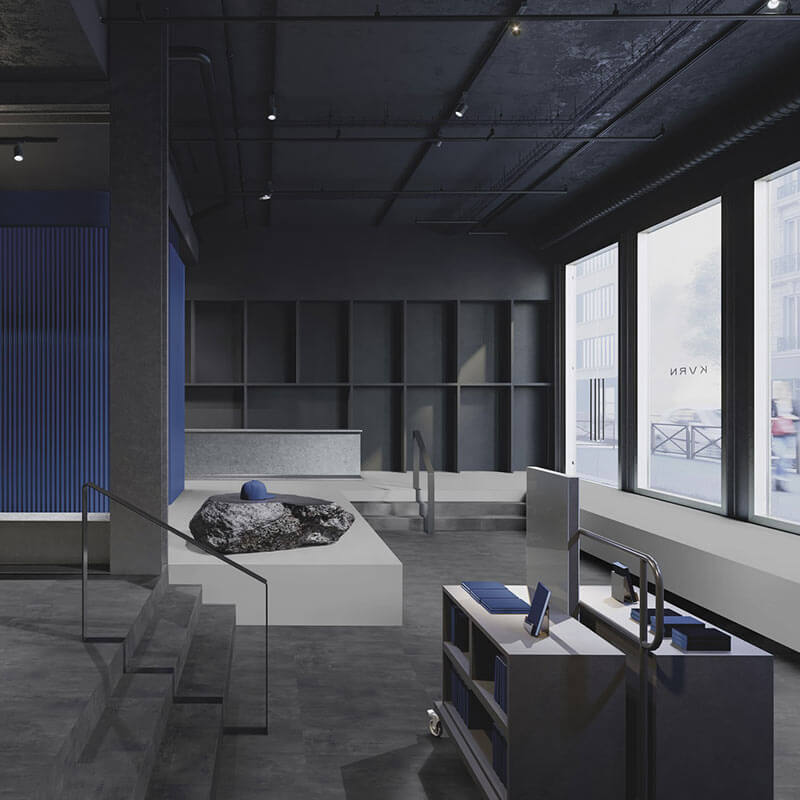 Tarkett Classics 55 Click Rigid Vintage Zinc Black 260015039