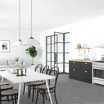 Luvanto Endure Pro Click Warm Grey Stone Tiles