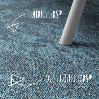 Desso Desert AirMaster carpet tiles