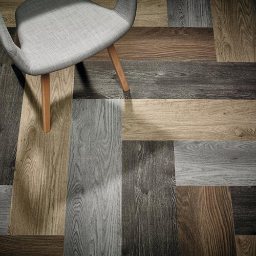 Example of the structure of underfloor heating