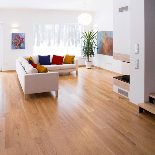 Example of the structure of underfloor heating