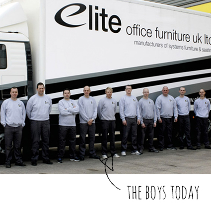 Elite Furniture team in 2016