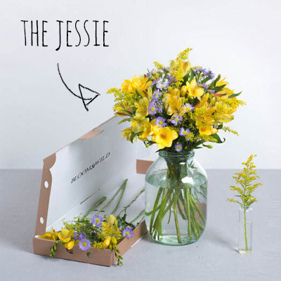 Bloom & Wild letterbox flowers The Jessie is the Mothers Day gift idea