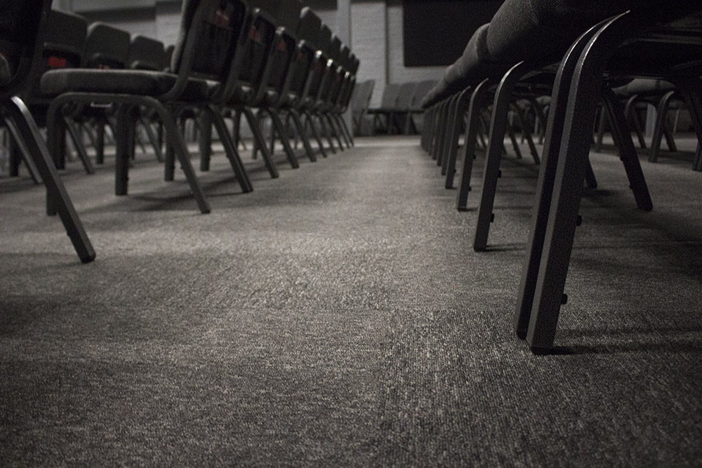 The main auditorium at Liverpool One Church