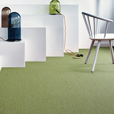 Interface Twist & Shine Micro carpet tiles