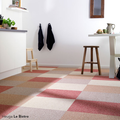 Example of the structure of underfloor heating