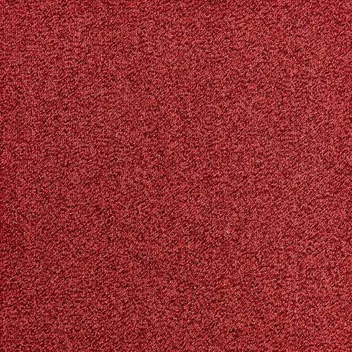 Nouveau Network carpet tile in Cardinal Red