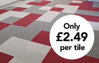 Commercial or Domestic 4 x NEW Carpet Tiles 50 cm x 50 cm 