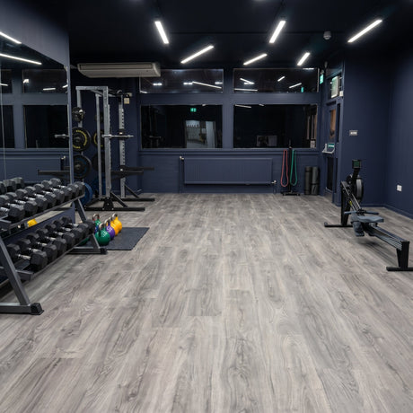 Private Gym Flooring for Liftd Design