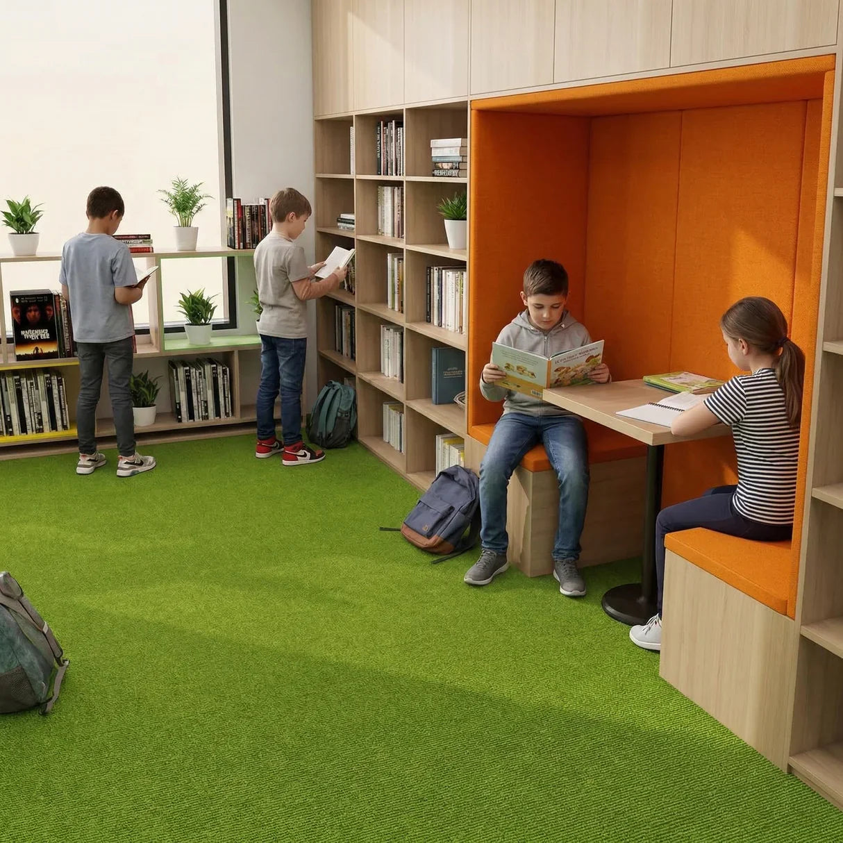 Education carpet tiles - DCTUK