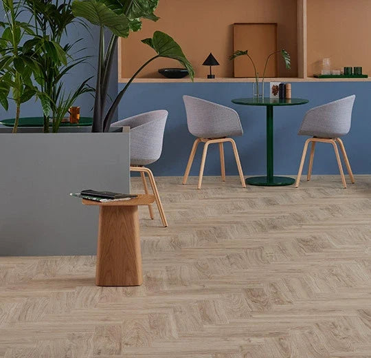 Forbo Allura Decibel 0.35 - Pale Authentic Oak 50x12.5cm 5201HAD3