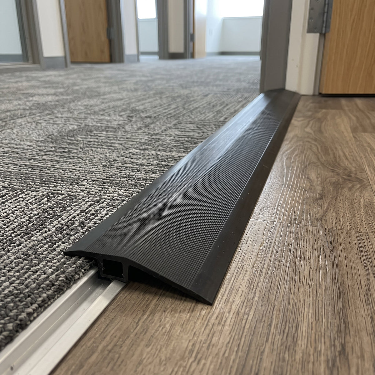 Quantum QTR45 + QVB1 Transition Strip Black Transition & Edging - DCTUK