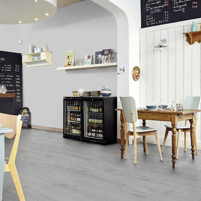 Tarkett Classics 30 Gluedown Scandinavian Oak Medium Grey 24524014 LVT