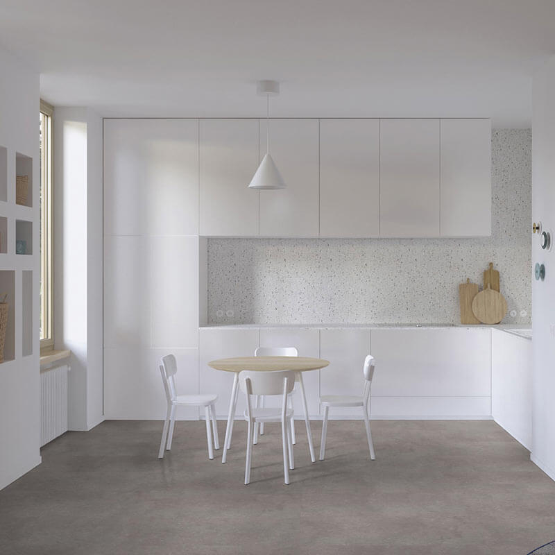 Tarkett Classics 30 Click Rigid Polished Concrete Steel 260024029