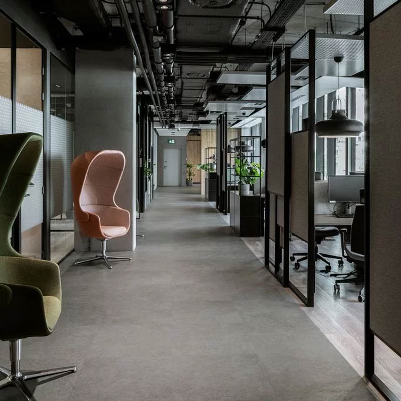 Polyflor Expona Commercial PUR Cool Grey Concrete 5068