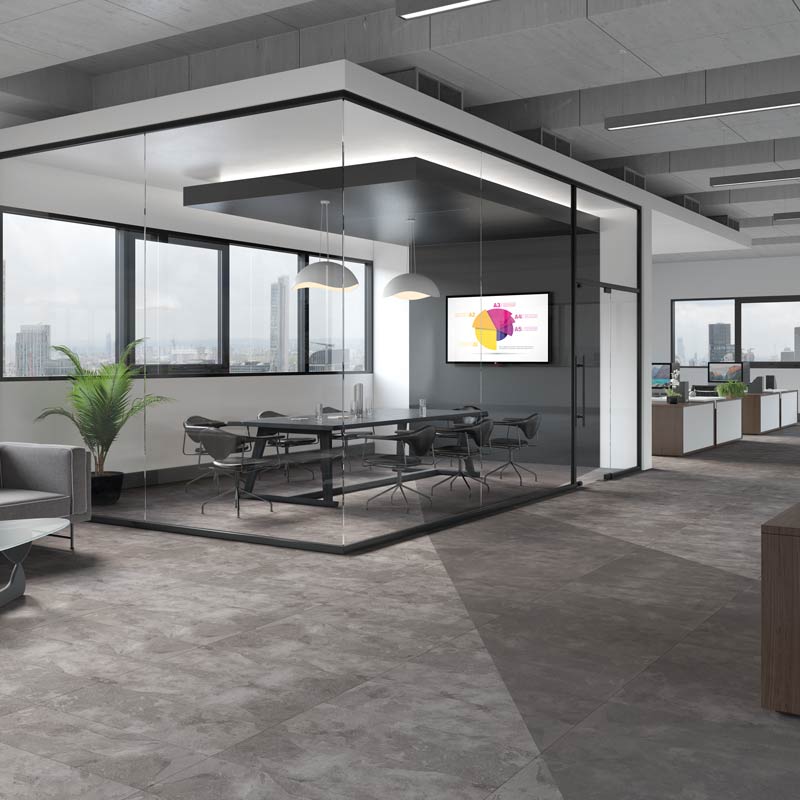 Polyflor Expona Design Stone & Abstract PUR - Silverline Slate 9145