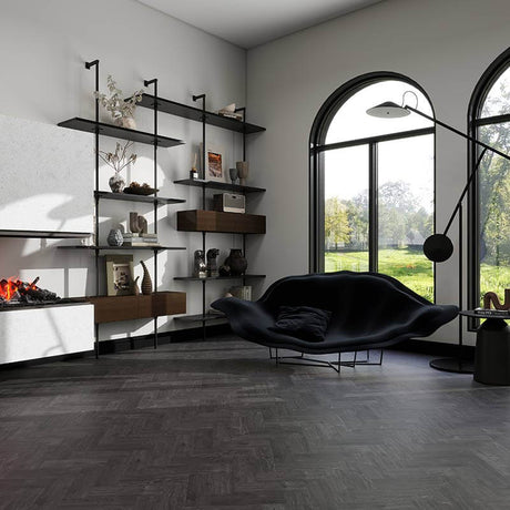 HFLOR New Harmony Unity Gluedown Fumed Timber 7871 LVT